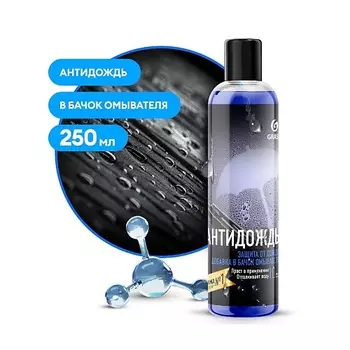 GRASS "Антидождь" Средство для стекол и зеркал в бачок омывателя 250.0