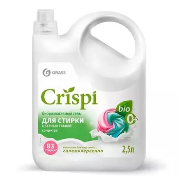 GRASS CRISPI Гель для стирки цветного белья концентрат 2500.0