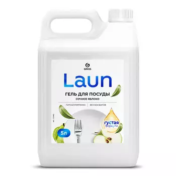 GRASS Laun Гель для мытья посуды сочное яблоко