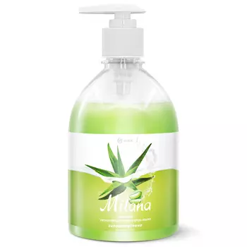 GRASS Жидкое крем-мыло "Milana" алоэ вера с дозатором