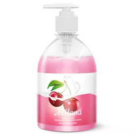 GRASS Жидкое крем-мыло "Milana" спелая черешня с дозатором 500.0