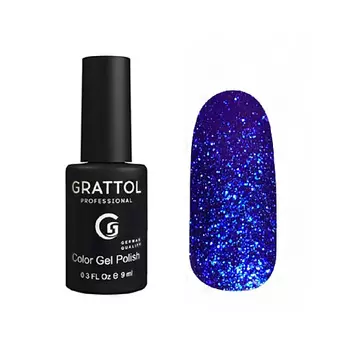 GRATTOL Гель лак для ногтей c блестками Opal