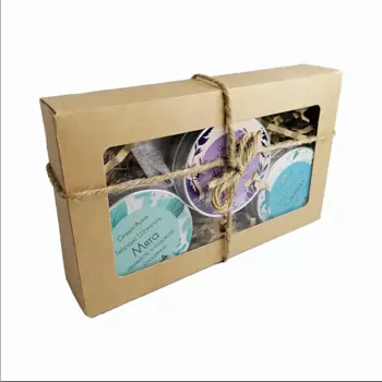 GREEN AURA Подарочный набор твердых шампуней 1.0