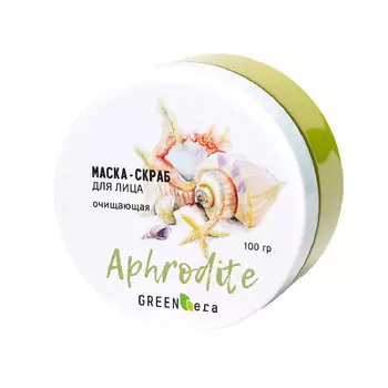 GREEN-ERA Глиняная маска-скраб Афродита очищающая 100.0