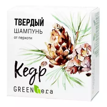 GREEN-ERA Твердый шампунь Кедр 55.0