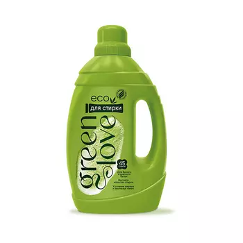 GREEN LOVE Гель для стирки белого и цветного белья 1350