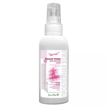 GREEN MAMA Лосьон-тоник "Улетай" для жирной и проблемной кожи