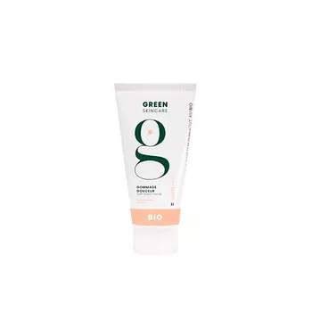 GREEN SKINCARE Мягкий скраб для деликатной эксфолиации с гранулами жожоба и миндальным маслом Clarity