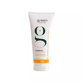 GREEN SKINCARE Отшелушивающий скраб для тела с арганой Energy