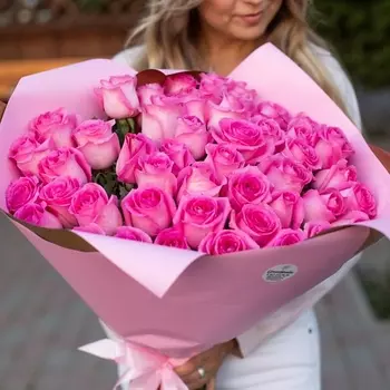 GREEN STUDIO Букет из 51 розовой розы