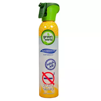GREEN WORLD Освежитель воздуха с нейтрализацией запаха Анти Табак 300