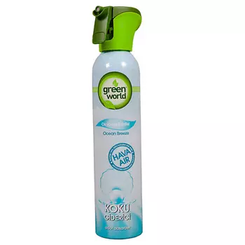 GREEN WORLD Освежитель воздуха с нейтрализацией запаха Бриз океана 300