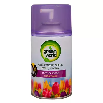 GREEN WORLD Освежитель воздуха (сменный баллон) G Moss&spring 250