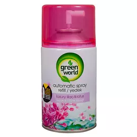GREEN WORLD Освежитель воздуха (сменный баллон) Luxury lilac&lotus 250.0