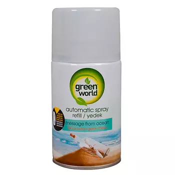 GREEN WORLD Освежитель воздуха (сменный баллон) Message From Ocean 250
