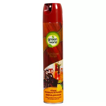 GREEN WORLD Полироль для мебели Lemon 300