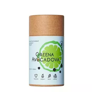 GREENA AVOCADOVA Натуральный дезодорант мужской Бергамот и Перец. Мини-версия 45.0