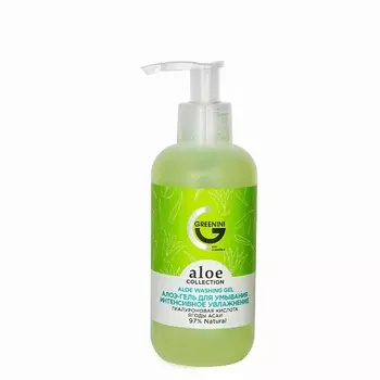 GREENINI Гель для умывания Алоэ интенсивное увлажнение 200