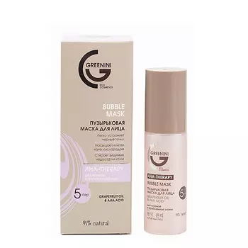 GREENINI Пузырьковая маска для жирной и проблемной кожи 45.0