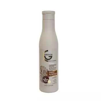 GREENINI Пенящееся масло для душа смягчающее SWEET ALMOND 250.0