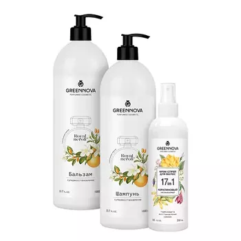 GREENNOVA Набор для поврежденных волос восстанавливающий