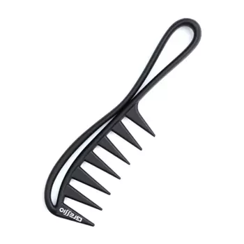 GRESSIO Парикмахерская расческа, гребень с крупными зубчиками для ежедневного ухода