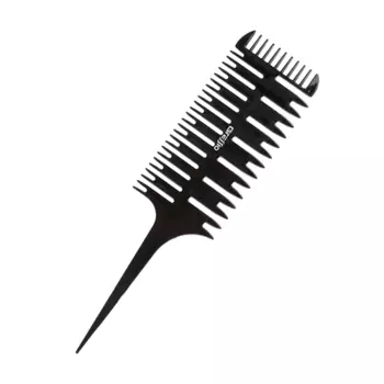 GRESSIO Расческа гребень парикмахерский для окрашивания и мелирования волос с хвостиком