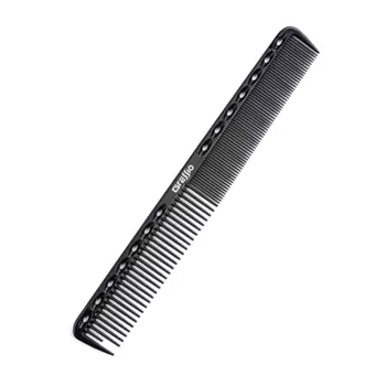 GRESSIO Расческа гребень парикмахерский карбоновый для стрижки и окрашивания волос