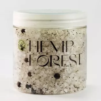GROWER COSMETICS Соль для ванн "HEMP FOREST" гвоздика, пихта, эвкалипт 500.0