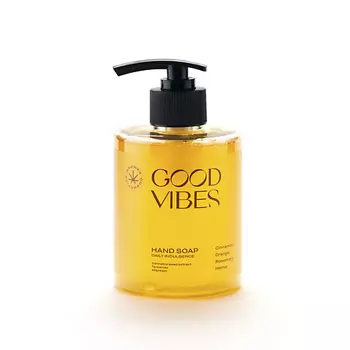 GROWER COSMETICS Жидкое мыло "GOOD VIBES" Корица, Апельсин 300.0