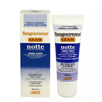 GUAM Крем ночной с разогревающим эффектом на основе грязи