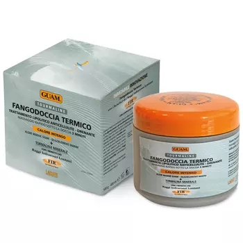 GUAM Маска для массажа в душе с разогревающим эффектом с микрокристаллами Турмалина TOURMALINE