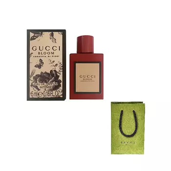 GUCCI Миниатюра парфюмерной воды Bloom Ambrosia di Fiori + Подарочный пакет
