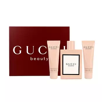 GUCCI Набор Bloom: Парфюмерная вода + Лосьон для тела + Гель для душа