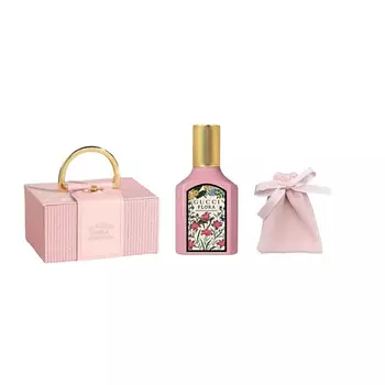 GUCCI Набор Flora Gorgeous Gardenia : Парфюмерная вода + Подарочная шкатулка + Мешочек