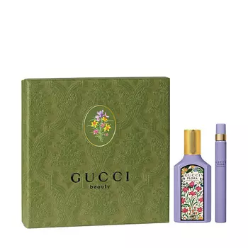 GUCCI Набор Flora Gorgeous Magnolia: Парфюмерная вода + Парфюмерная вода в дорожном формате 1.0