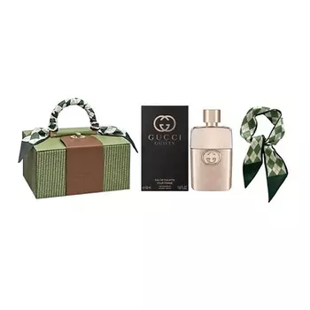 GUCCI Набор Guilty Eau de Toilette + Подарочная упаковка + Лента