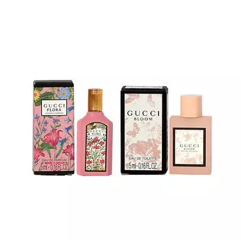 GUCCI Набор миниатюр Bamboo Eau de Toilette & Flora Gorgeous Gardenia