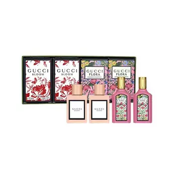 GUCCI Набор миниатюр Bloom & Flora Gorgeous Gardenia