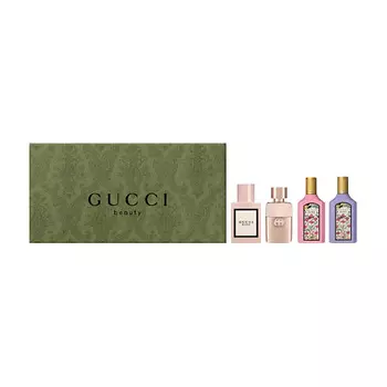 GUCCI Набор миниатюр: Bloom, Guilty, Flora Gorgeous Gardenia, Flora Gorgeous Magnolia