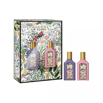 GUCCI Набор миниатюр Flora Gorgeous Magnolia & Flora Gorgeous Gardenia