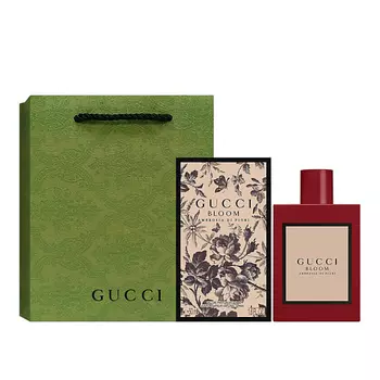 GUCCI Парфюмерная вода Bloom Ambrosia di Fiori Eau de Parfum Intense + Подарочный пакет