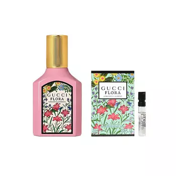 GUCCI Парфюмерная вода Flora Gorgeous Gardenia + Пробник Flora Gorgeous Jasmine