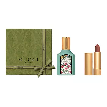 GUCCI Парфюмерная вода Flora Gorgeous Jasmine + Матовая губная помада