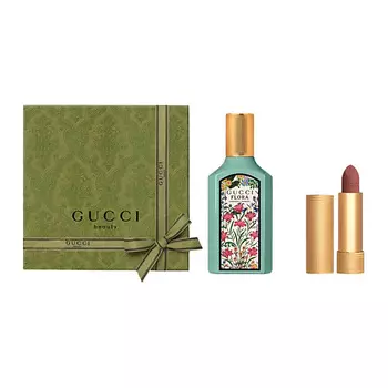 GUCCI Парфюмерная вода Flora Gorgeous Jasmine + Матовая губная помада