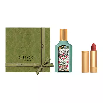 GUCCI Парфюмерная вода Flora Gorgeous Jasmine + Матовая губная помада