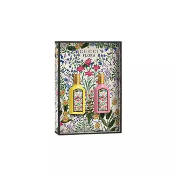 GUCCI Подарочный набор миниатюр Flora Gorgeous Orchid& Flora Gorgeous Gardenia