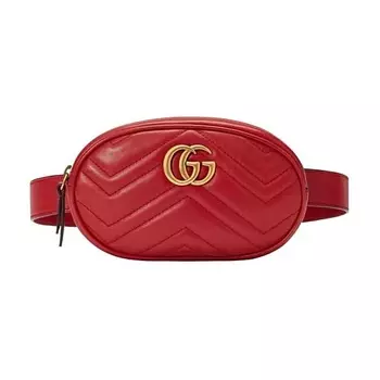 GUCCI Сумка GG Marmont Leather Sling Bag Fanny Pack (Basic Set+Shopping Bag)