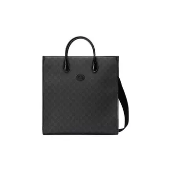 GUCCI Сумка GG Retro Series Leather Tote Bag Shopping Bag Shoulder Bag