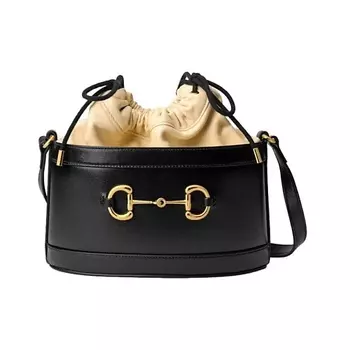 GUCCI Сумка Horsebit 1955 Leather Bucket Bags